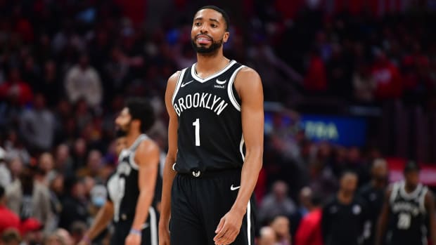 Brooklyn Nets forward Mikal Bridges
